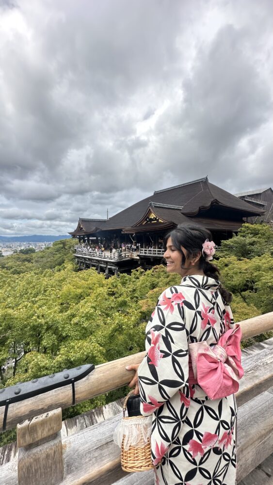 Kiyomizudera in kyoto