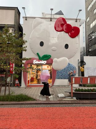 hello kitty themed cafe